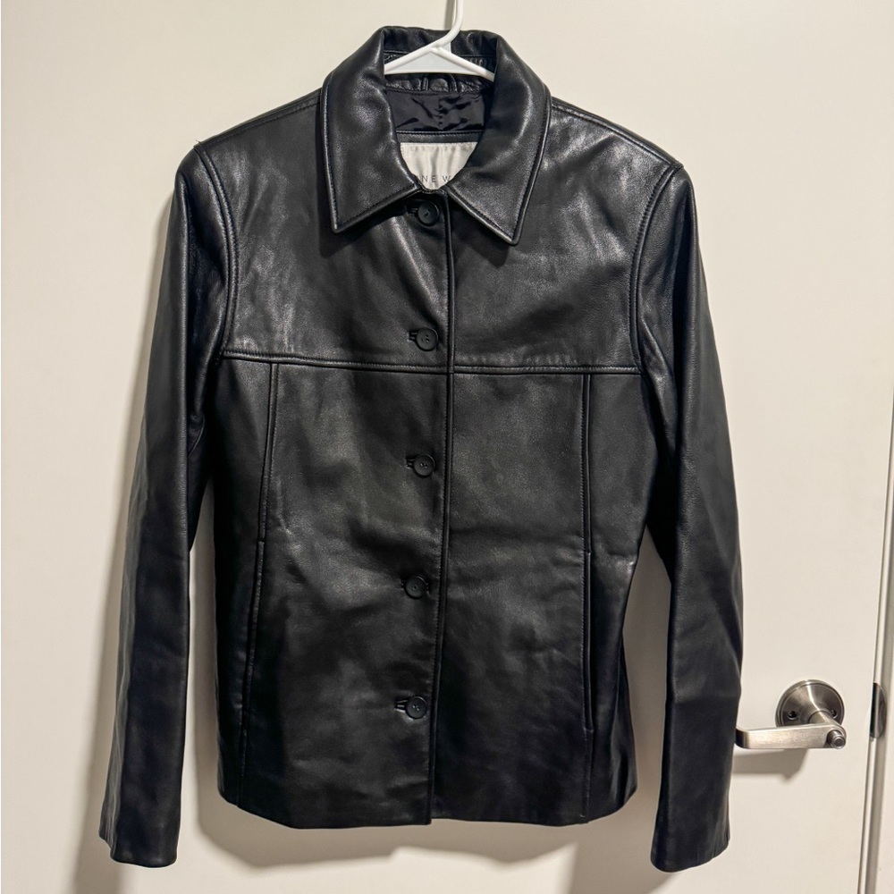 Genuine leather jacket vintage 90’s